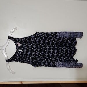 Juniors cold shoulder blouse